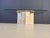 1980s Vintage Travertine and Brass Coffee Table from Artedi, 1980s For Sale - Image 5 of 10