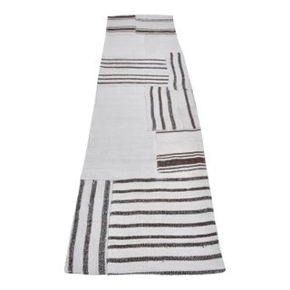 1950s Bohemian Anatolian Stripe Kilim Runner For Sale