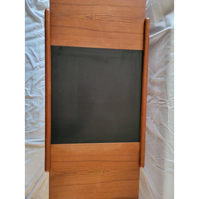 1960s Danish Modern Yngve Ekstrom Teak Bar Cart/Server For Sale - Image 9 of 11