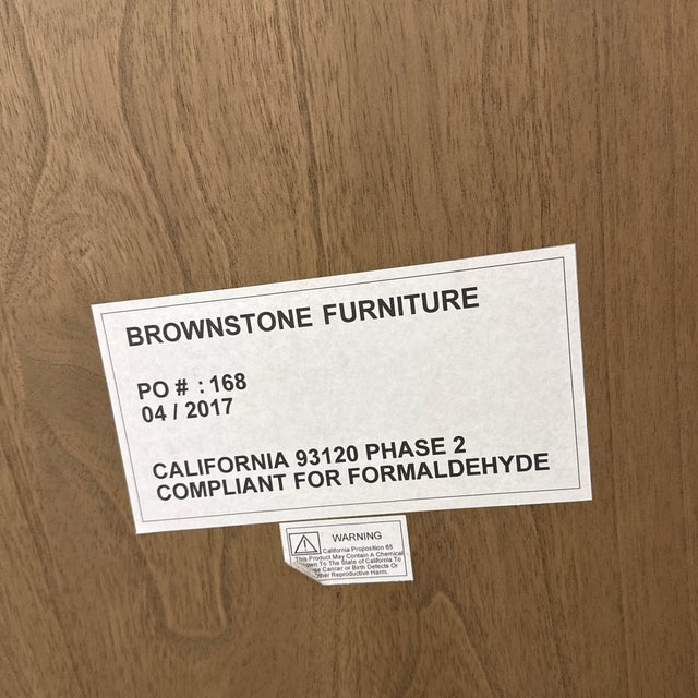 Wood Brownstone Furniture Palmer Nightstand For Sale - Image 7 of 12