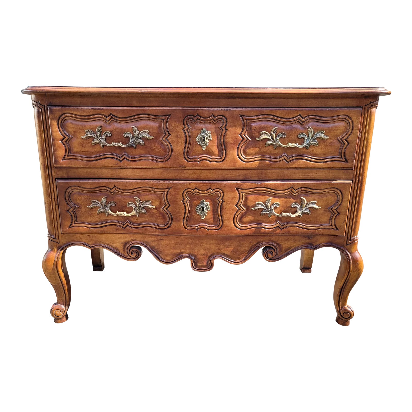1980s Wellington Hall French Commode Dresser Chairish