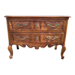 1980s Wellington Hall French Commode Dresser