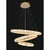 Metal Collection Cerchi Di Luce Chandelier in Metal and Crystal by Jago For Sale - Image 7 of 8