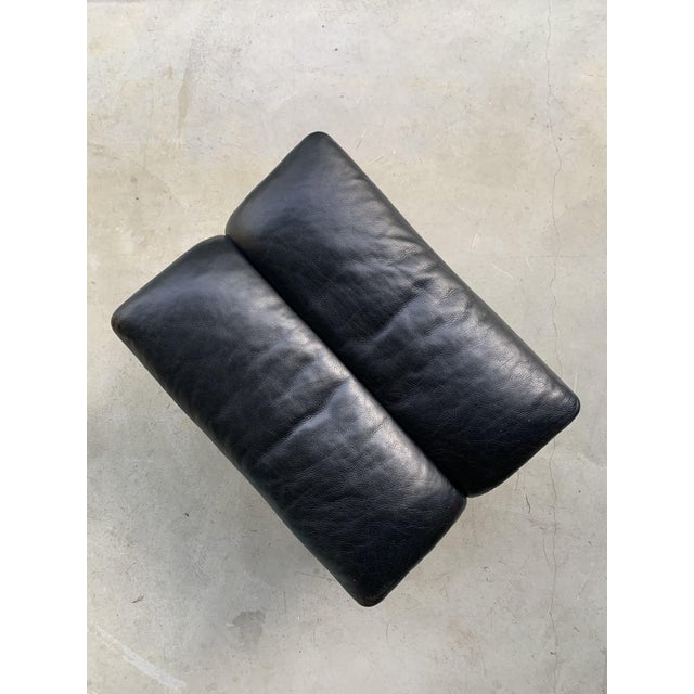Leather DS 2030 Armchairs with Ottoman by Hans Eichenberger for de sede, 1990s, Set of 2 For Sale - Image 14 of 16