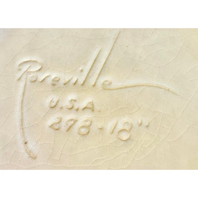 Sculpture Materials Early 20th Century Roseville Florentine Umbrella Stand For Sale - Image 7 of 12