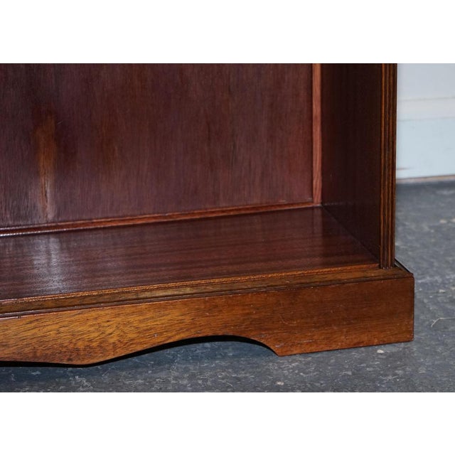 Vintage Dwarf Open Bookcase with Fixed Shelves For Sale - Image 5 of 13