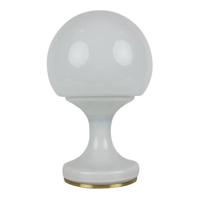 Mid-Century Czech All Glass Table Lamps, 1970s For Sale