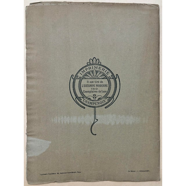 Luigini, The Maid, 1899, Original Lithograph For Sale - Image 9 of 11