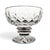 A late twentieth-century Waterford Crystal round compote, produced in Ireland and identified through an exact Replacements...