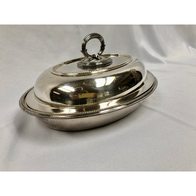 Antique Elkington Silver Covered Serving Dish Chairish