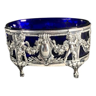 Silver Salt Cellar by M.O Michaut Eugène For Sale