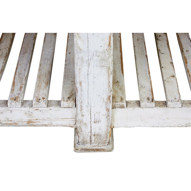 Wood Large 19th Century Pine Worktable, 1890s For Sale - Image 7 of 14