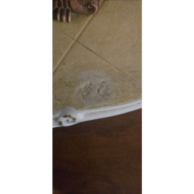 Green Magnificent Billiards Porcelain Display For Sale - Image 8 of 11