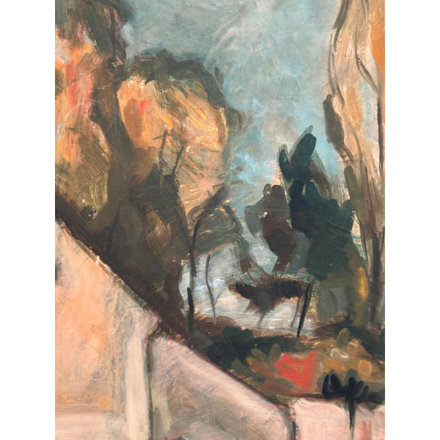 M. Olofgoluth, House, 1969, Oil on Panel For Sale - Image 13 of 18