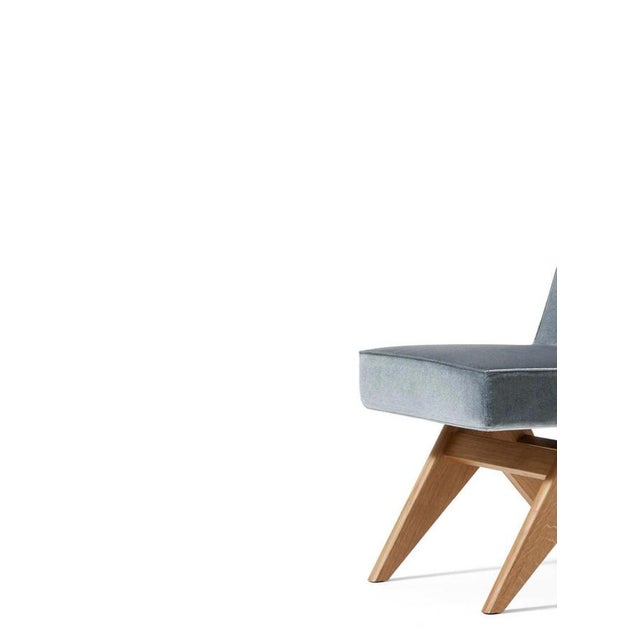 Black Committee Chair attributed to Pierre Jeanneret for Cassina For Sale - Image 8 of 11