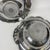 Metal Late 20th Century Lenox Olive Leaf Branch Floral Serving Bowl Set Metal Silver en Provence - Set of 2 For Sale - Image 7 of 9