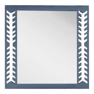 Fleur Home Audubon Spruce Square Mirror in Distance, 36x36 For Sale