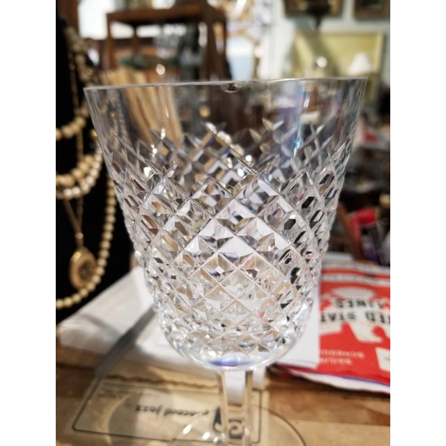 1980s Waterford Alana Style Water or Wine Glasses, Set of 8 For Sale - Image 9 of 11