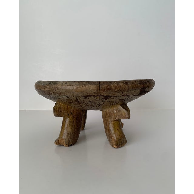Vintage African Mini Stool For Sale - Image 4 of 8