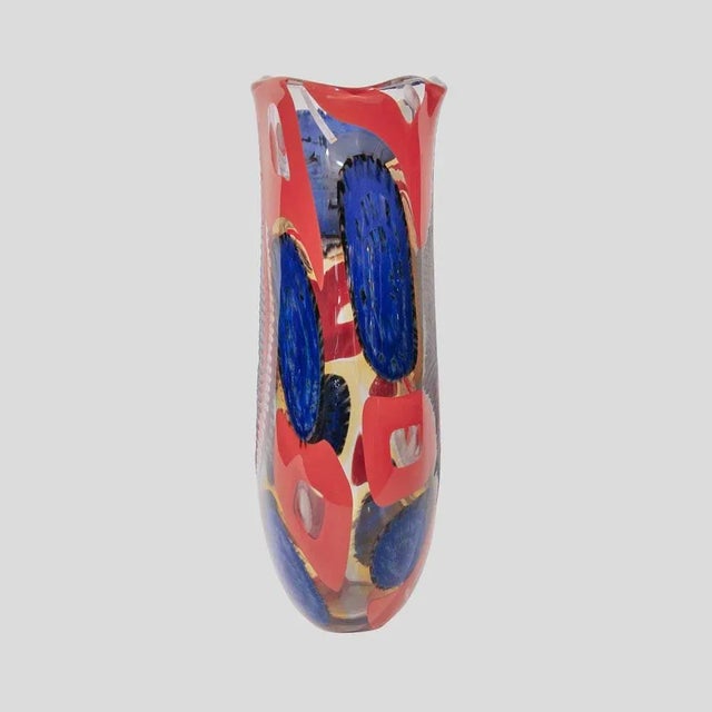 Multicolor Battuto Vase by Afro Celotto For Sale - Image 3 of 5
