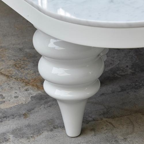 Black and White Marble Multileg Low Table by Jaime Hayon for BD Barcelona, 2016 For Sale - Image 16 of 18