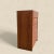 1960s Danish Modern Teak Five-Drawer Tallboy Dresser, Made in Denmark For Sale - Image 10 of 10