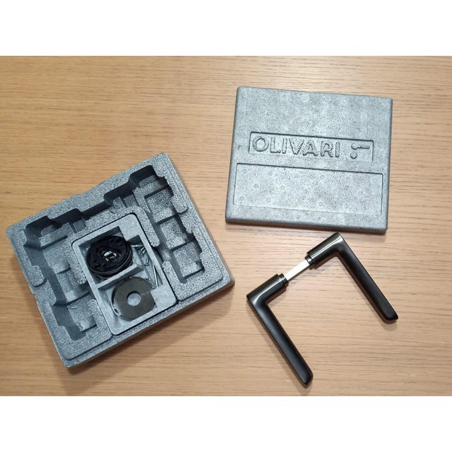 Handles in Burnished Brass from Olivari, 1990s, Set of 2 For Sale - Image 4 of 9