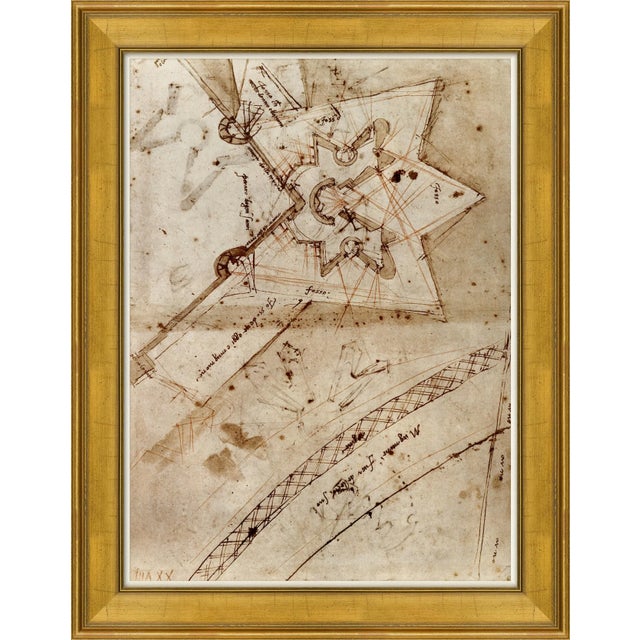 Not Yet Made - Made To Order Schizzare I, Il Abbozzo, Disegnare & Schizzare II Framed Art Prints - Set of 4 For Sale - Image 5 of 6