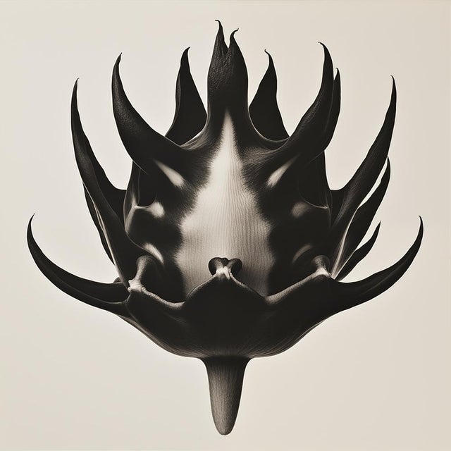 Contemporary Anastatica Hierochuntina — Black and White Vintage Botanical Photography Print For Sale - Image 3 of 3
