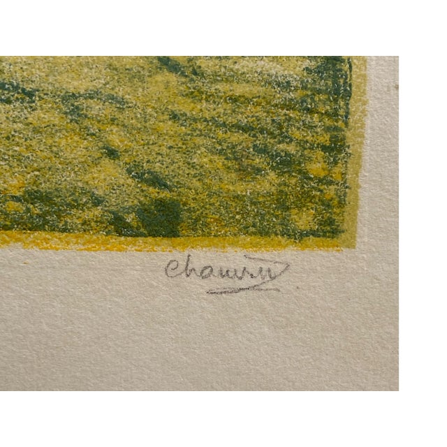 1970s Enid Chauvin, Spanish Beach, Colour Lithograph, 1970s For Sale - Image 5 of 15