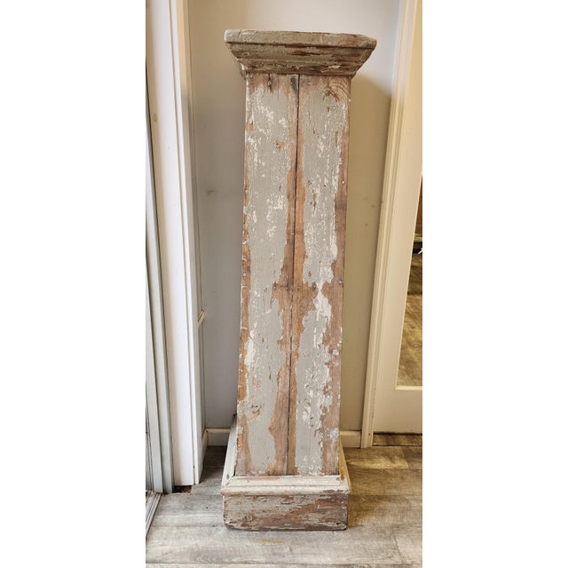 American Antique Architectural Plinth/Pedestal For Sale - Image 3 of 14