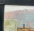 “Fine Arts Cinema” 1991 Vintage Framed Mixed Media Painting For Sale In Providence - Image 6 of 12