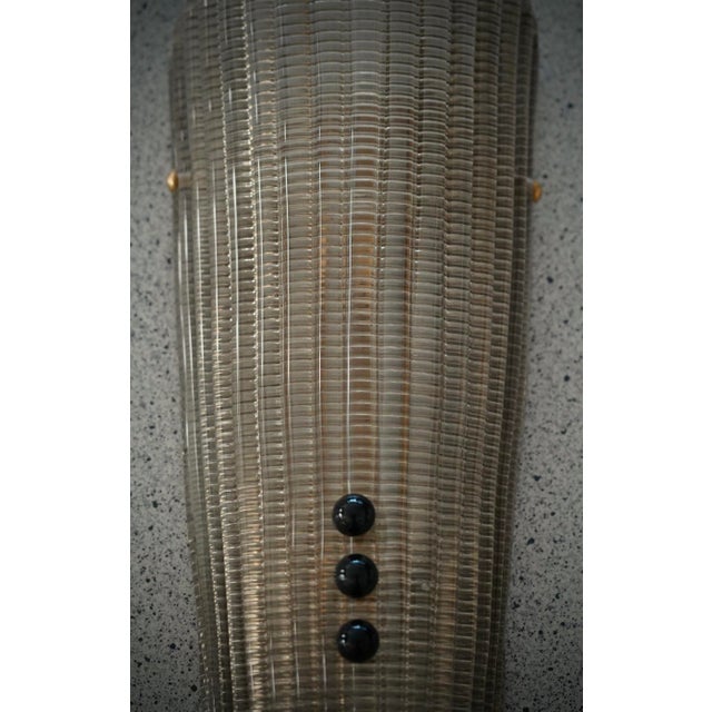 Early 21st Century Murano Art Glass and Brass Wall Light, 2000s For Sale - Image 5 of 8