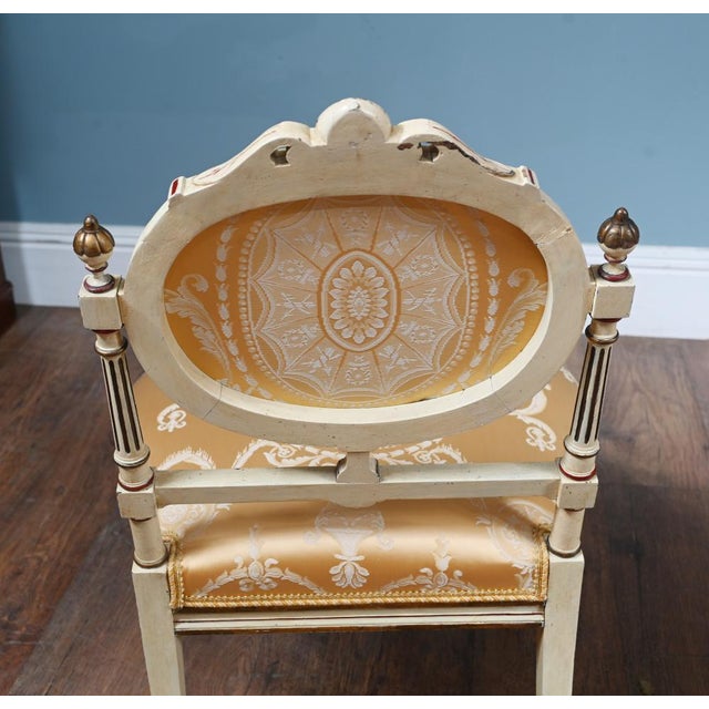 Set of French Neo-Classical Chairs, 1890s For Sale - Image 9 of 10