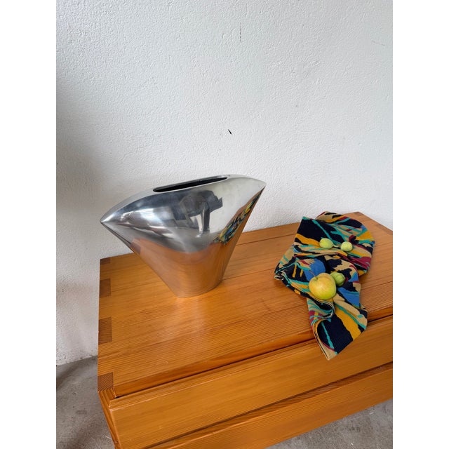 Vase in Cast Aluminum, 1970s For Sale - Image 15 of 18