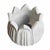 Hand carved white marble tulip pot. Many uses inside or out. Each has natural variations in marble tones/veining and...