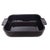 Vintage Peugeot France Ceramic Rectangular Baking Dish in Aubergine - 9.75" For Sale - Image 9 of 9