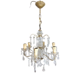 Maria Teresa Lamp in Bohemian Crystal, 1930s For Sale