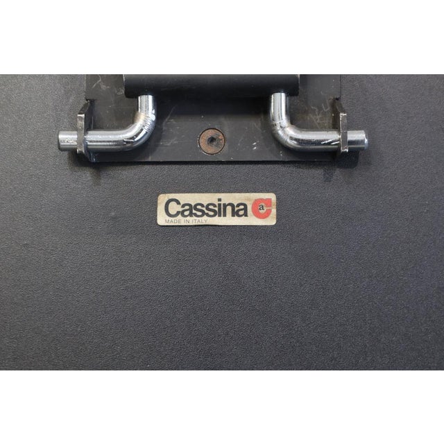 1960s Soriana Armchair in Leather by Afra and Tobia Scarpa for Cassina, 1969, Set of 2 For Sale - Image 5 of 16
