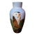 Large Boch Frères Keramis Deco Owl Vase For Sale