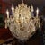 1920s 71" Opulent & Monumental 1920's French Louis XV Versailles Palace Rock Crystal 9 Light Torchiere/ Floor Lamp For Sale - Image 5 of 18