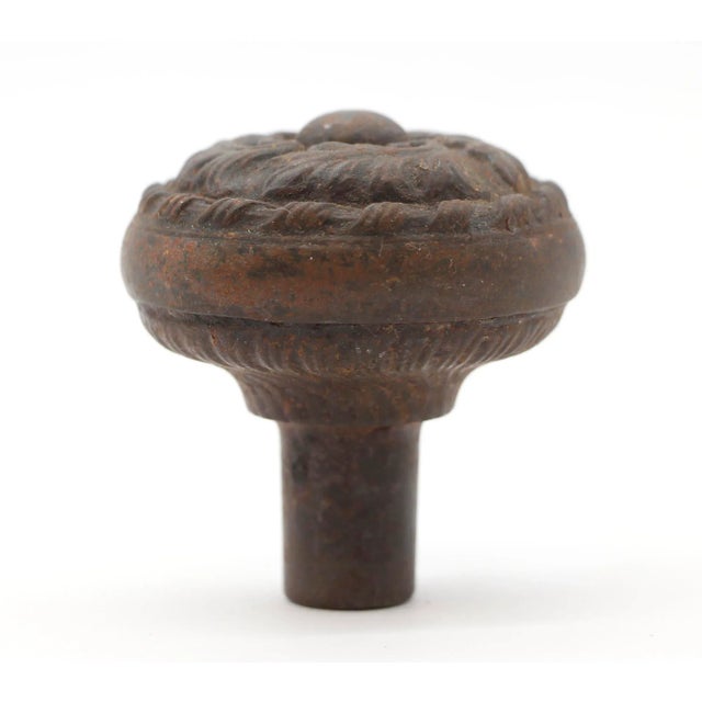 Renaissance 1990s Lockwood Renaissance Cast Iron Passage Orleans Door Set For Sale - Image 3 of 8