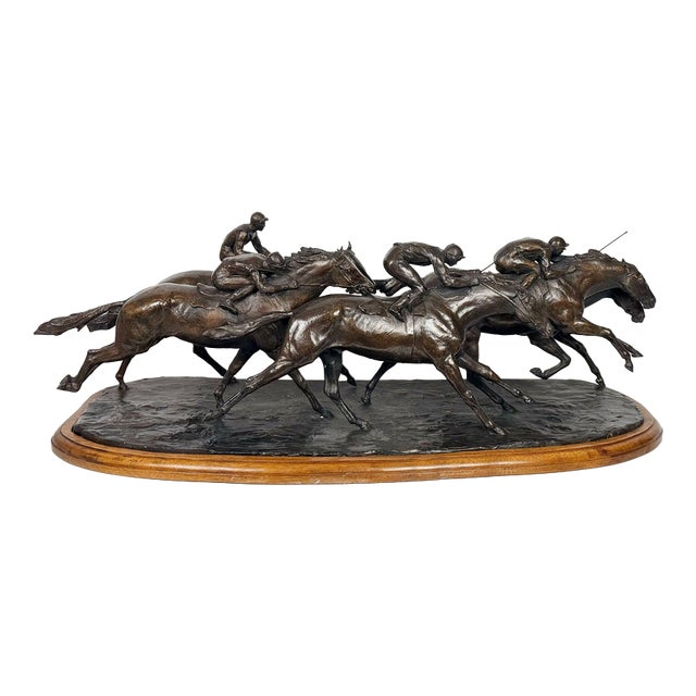 John Rattenbury Skeaping, A Group of Five Racehorses, Photograph For Sale