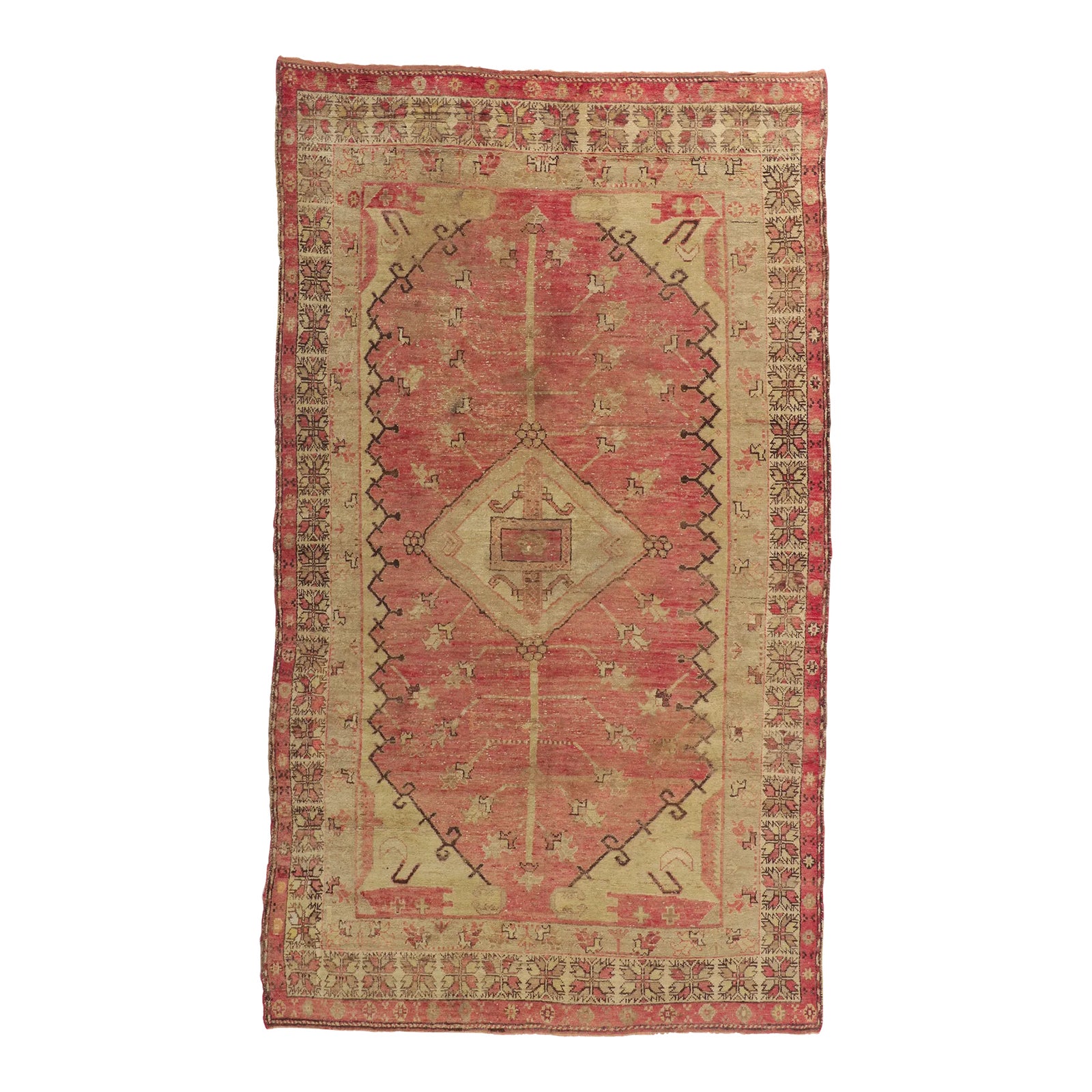 58.5×156 \"至福の喜び\" ViNTAGE TURKiSH RUG Saffron__Rug_55_1.jpg?v=1626560362