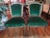 Fabulous pair of mid-19th century French Louis XVI style gilt wood side chairs. These highly detailed French gilt chairs...