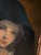 Traditional Vintage Madonna Portrait After Sassoferrato, Oil on Canvas in Mid-Century Wood Frame For Sale - Image 3 of 18
