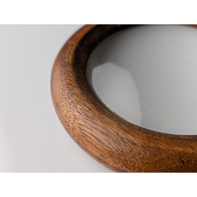 Mid-Century Danish Magnifying Glass in Walnut, 1950s For Sale - Image 11 of 13