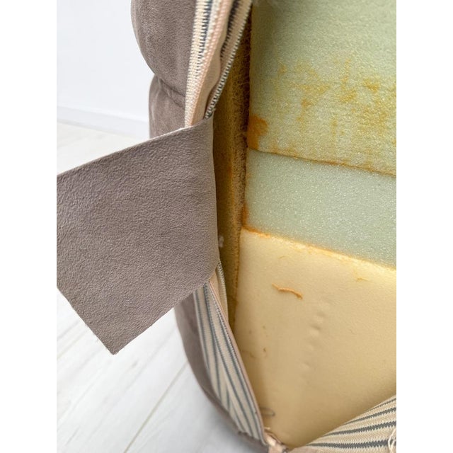Vintage Alcantara Togo 2-Seater by Michel Ducaroy for Ligne Roset, 1990s For Sale - Image 12 of 18