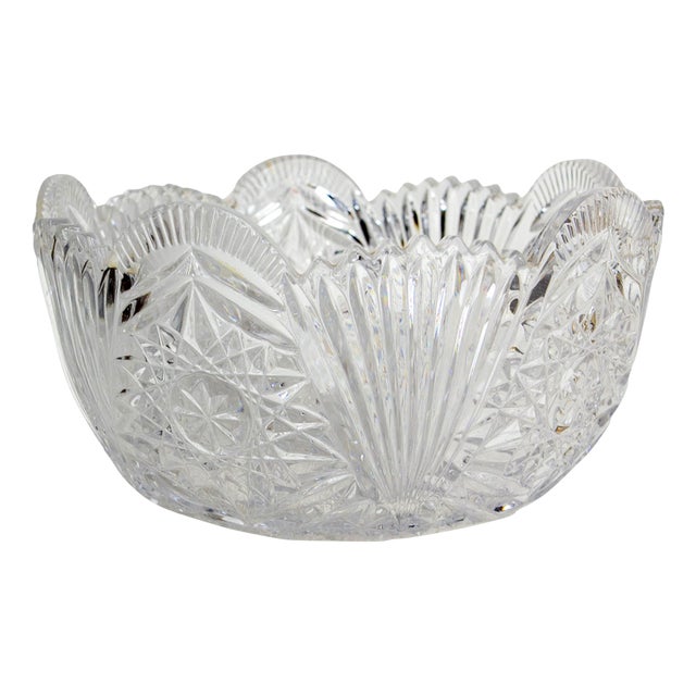 Crystal Fruit Bowl attributed to Enzo Mari, 1960s For Sale