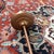 Art Nouveau Art Glass + Copper Pendant Light For Sale - Image 9 of 12